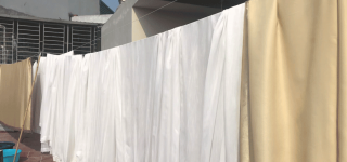 Dịch vụ giặt rèm cửa tại Tân Bình
