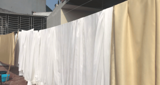 Dịch vụ giặt rèm cửa tại Tân Bình